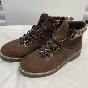 Cliffs by White Mountain Sabine Ankle Boots Womens size 11M Brown booties Y2K